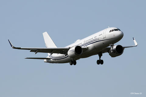 ACJ320neo G-KELT in flight