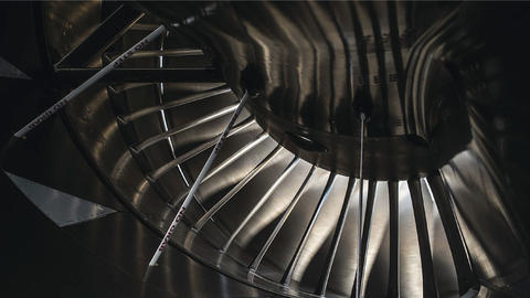 ACJ330 engine close up ACJ330 engine close up