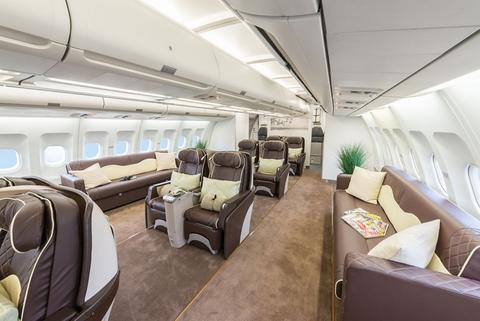 ACJ340 AirX Charter ltd 9H-BIG - Interior