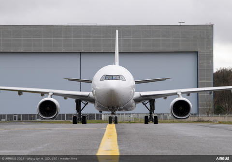 ACJ330 K5 Aviation front view