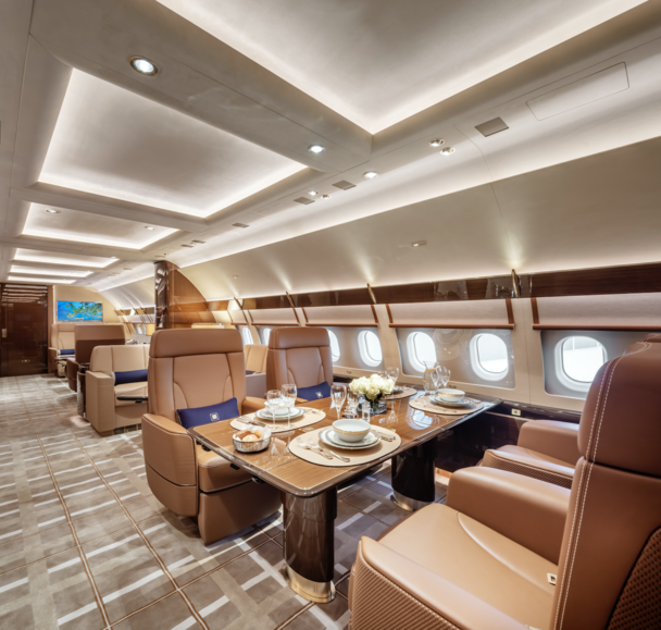 ACJ320neo Acropolis G-KELT dining area ACJ320neo Acropolis G-KELT dining area