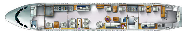 ACJ318 9H-UEC Comlux seating floor plan ACJ318 9H-UEC Comlux seating floor plan