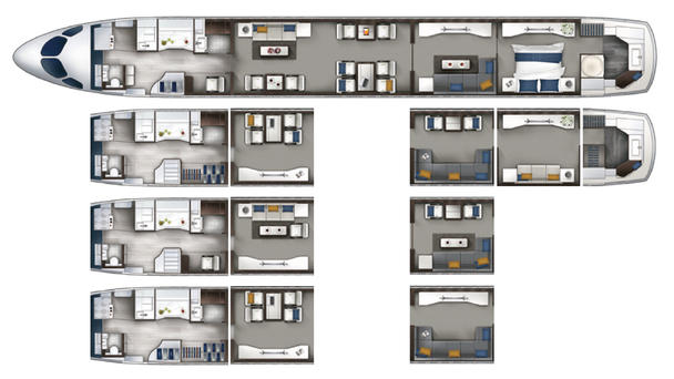 ACJ TwoTwenty flexible cabin catalogue ACJ TwoTwenty flexible cabin catalogue