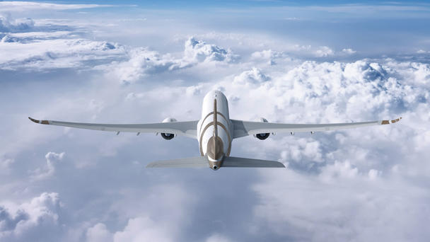 ACJ330 in flight ACJ330 in flight