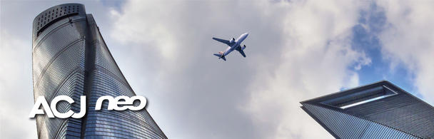 ACJneo flying over Shangai