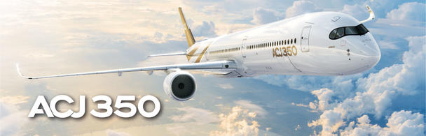 ACJ350 in the sky ACJ350 in the sky