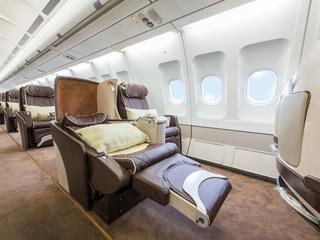 ACJ340 9H-BIG AirX Charter ltd interior