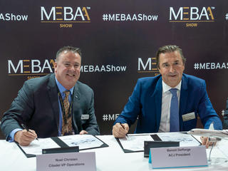 Noel Christen, Citadel VP Operations and Benoit Defforge ACJ President Noel Christen, Citadel VP Operations and Benoit Defforge ACJ President