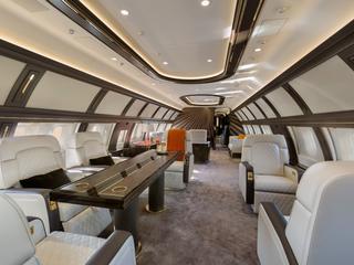ACJ319neo LX-TCB Global Jet - Forward cabin