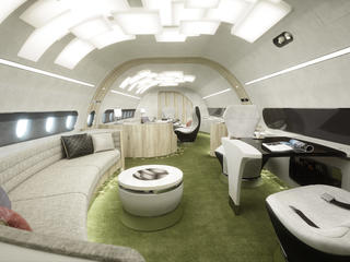 ACJ320neo interior Melody concept - Lounge and Conference