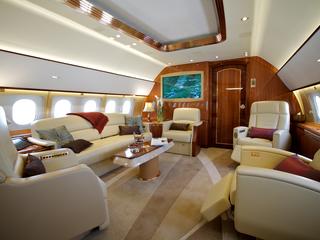 ACJ319 Comlux 9H-TBN cabin interior