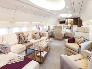 ACJ319 LX-MCO - Global Jet lounge