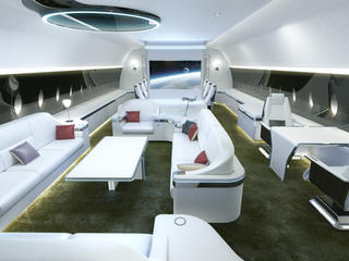 ACJ350 Concept - Business lounge