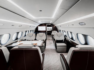 ACJ TwoTwenty 9H-220CJ - Main lounge © Tom Claeren ACJ TwoTwenty 9H-220CJ - Main lounge © Tom Claeren