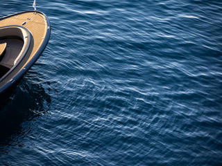 Monaco Yacht Show sea view close up