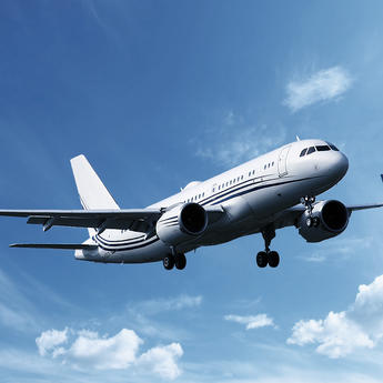 ACJ320neo G-KELT flying in the sky