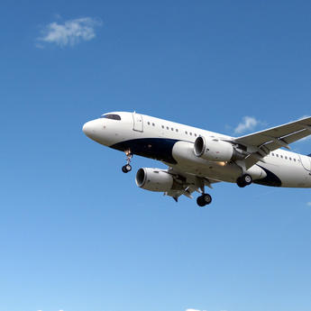 ACJ319 LX-MCO in flight