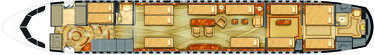 ACJ319 Comlux 9H-TBN cabin layout night configuration