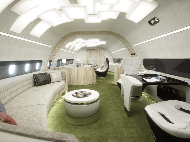 ACJ320neo interior Melody concept - Lounge and Conference ACJ320neo interior Melody concept - Lounge and Conference