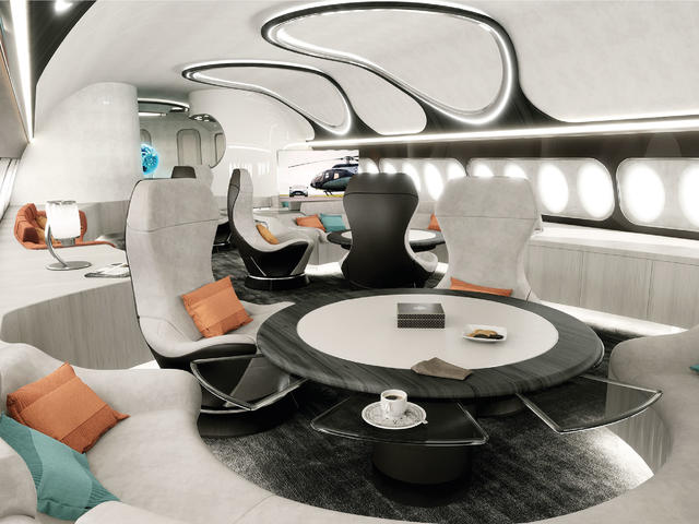 ACJ330neo Harmony business lounge