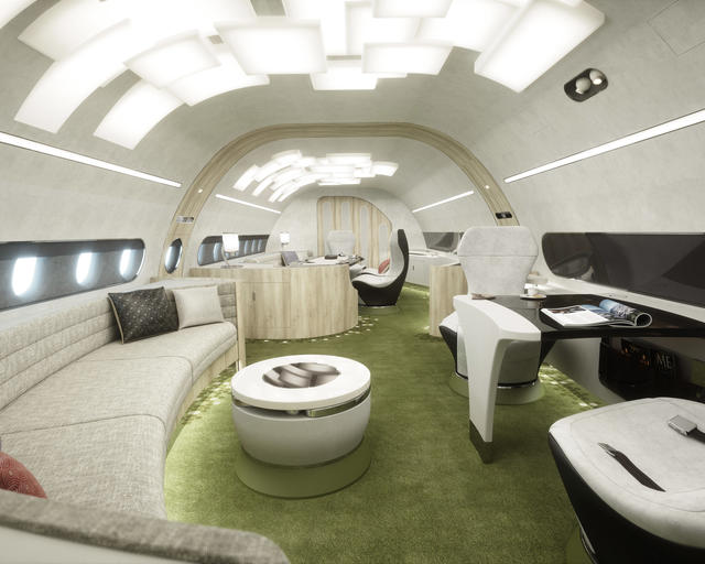 ACJ320neo interior Melody concept - Lounge and Conference ACJ320neo interior Melody concept - Lounge and Conference
