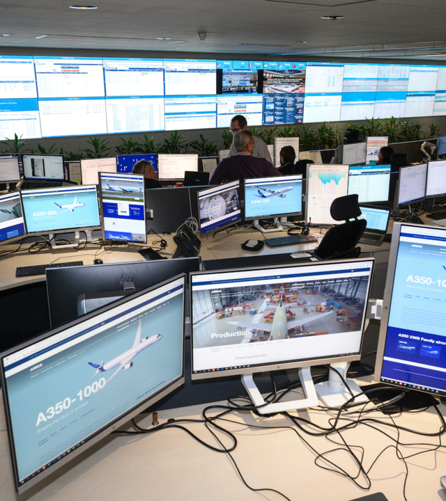 AIRTAC control room dedicated to aircraft support