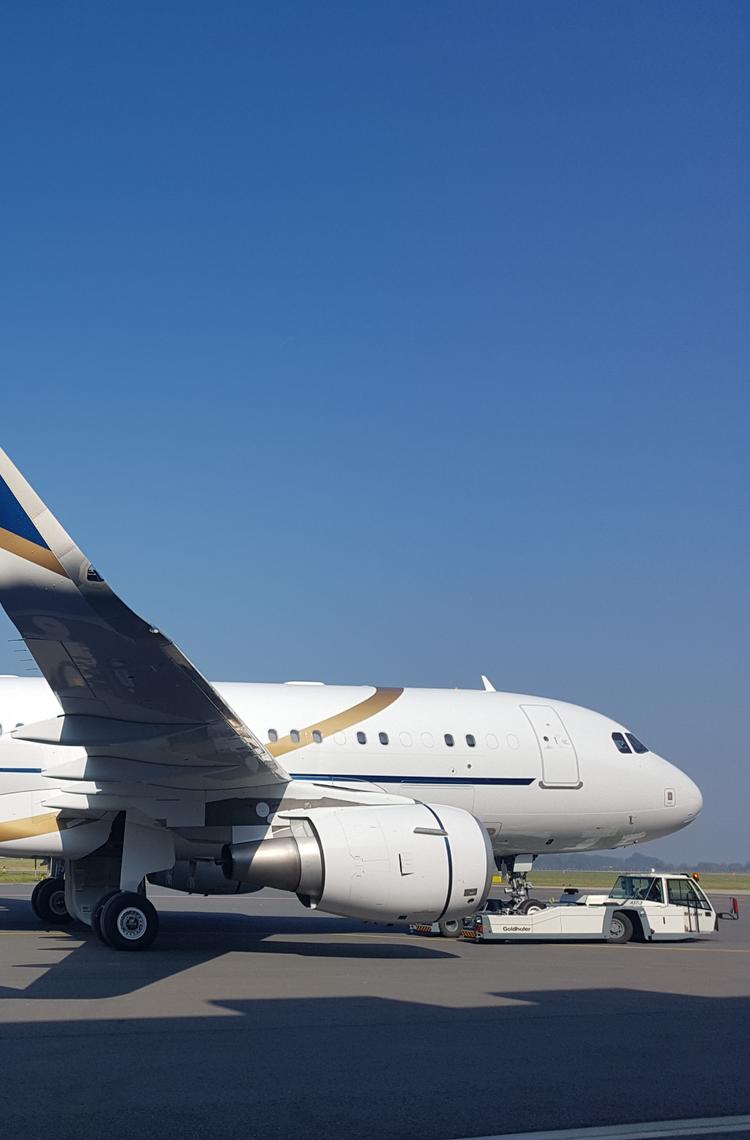 ACJ319 9H-TBN - Comlux, aircraft exterior on the tarmac