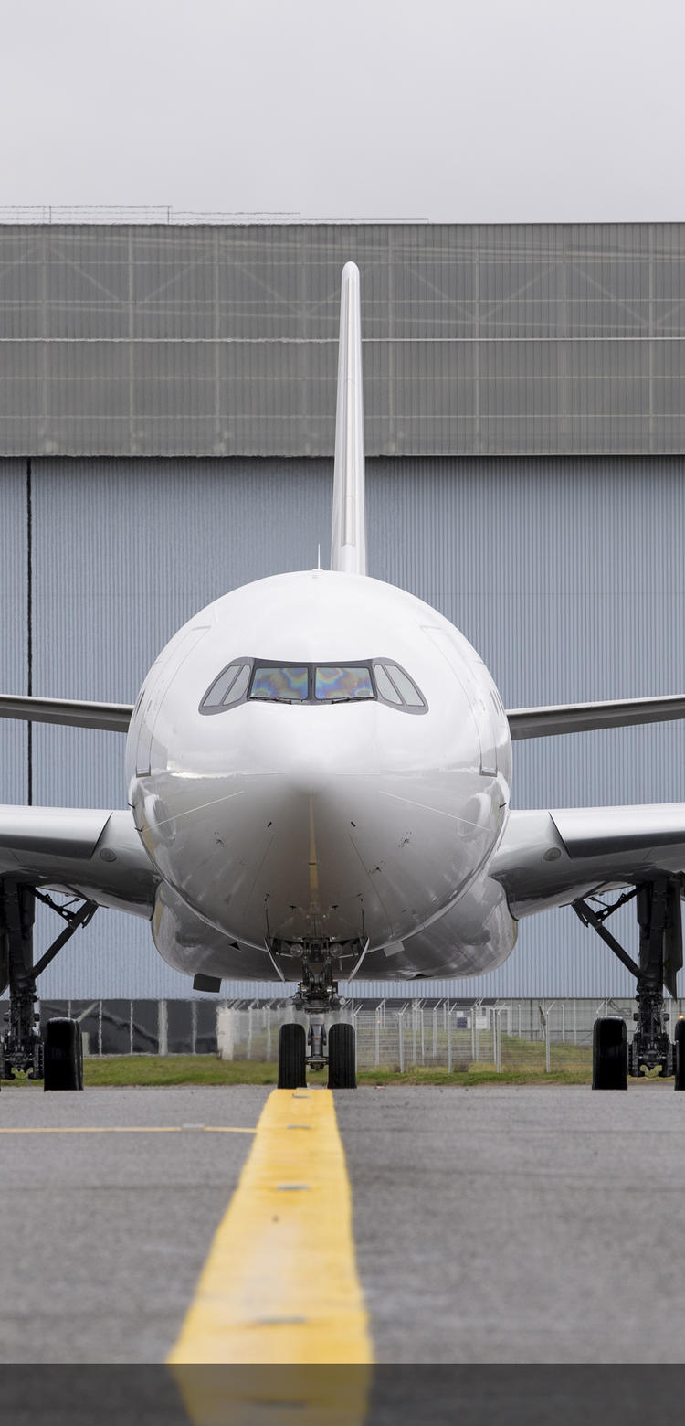 ACJ330 K5 Aviation front view ACJ330 K5 Aviation front view