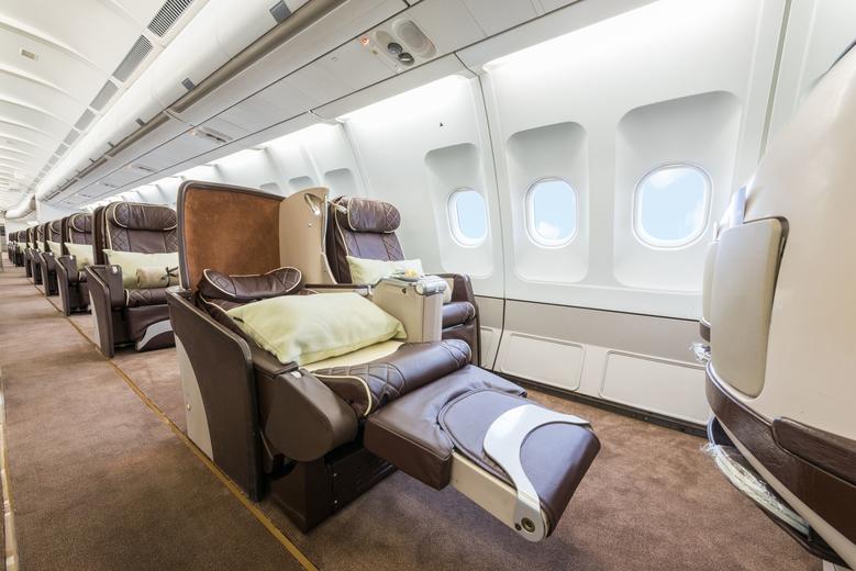 ACJ340 9H-BIG AirX Charter ltd interior
