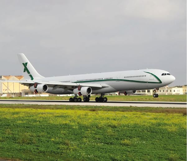 ACJ340 9H-BIG | AirX Charter ltd | Airbus