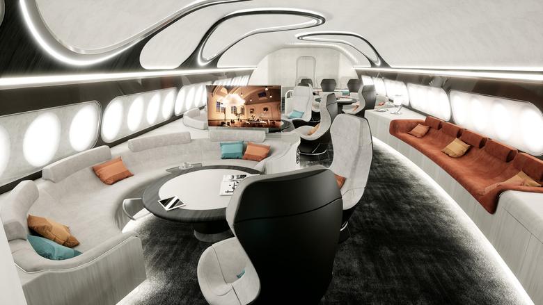 Harmony cabin concept for VIP widebodies
