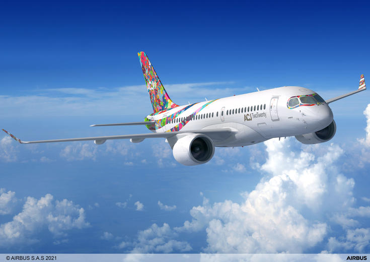ACJ TwoTwenty special edition - Cyril Kongo livery
