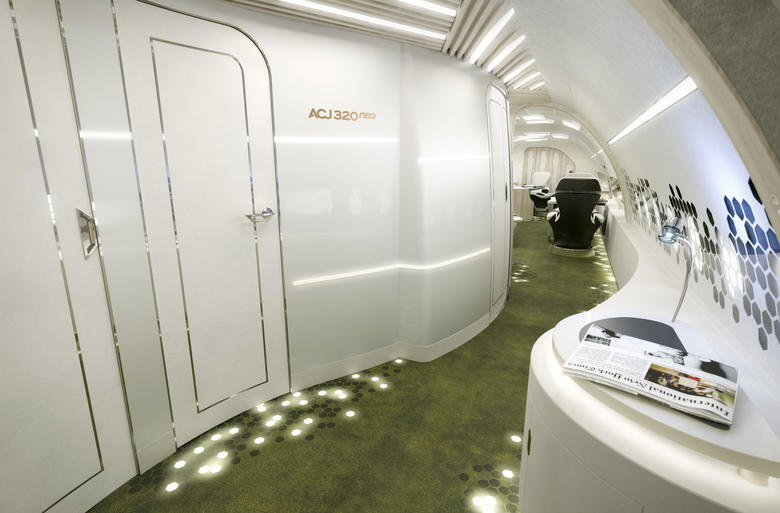 ACJ320neo interior Melody concept - Entrance