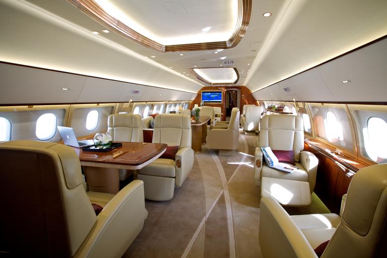 ACJ319 Comlux 9H-TBN cabin interior