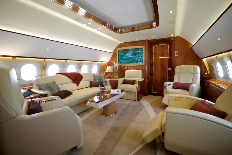 ACJ319 Comlux 9H-TBN cabin interior