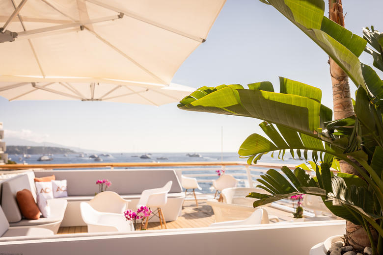 Monaco Yacht Show view